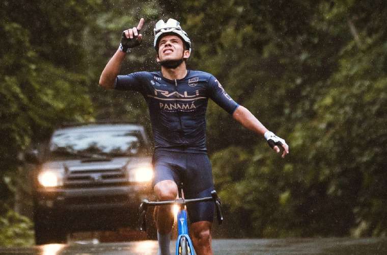 Franklin Archibold tuvo una destacada participación en el Campeonato Centroamericano de Ciclismo de Ruta en Honduras. Foto: Fepaci
