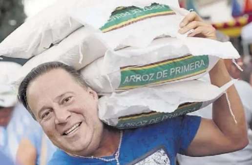 El Gobierno de Juan Carlos Varela  compró a Guyana  200 mil quintales de arroz en diciembre de 2018.