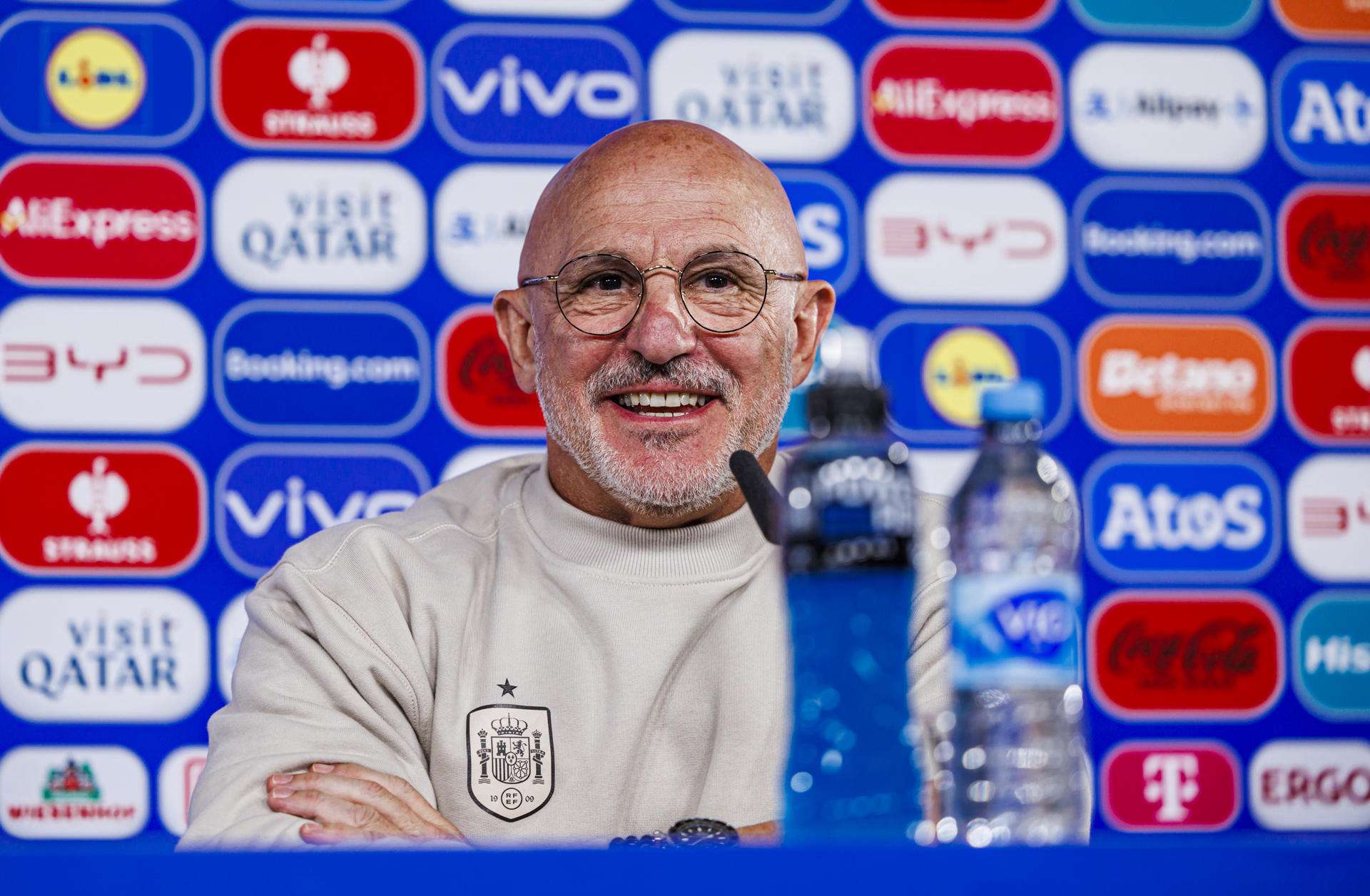 El seleccionador español, Luis de la Fuente. /Foto: EFE