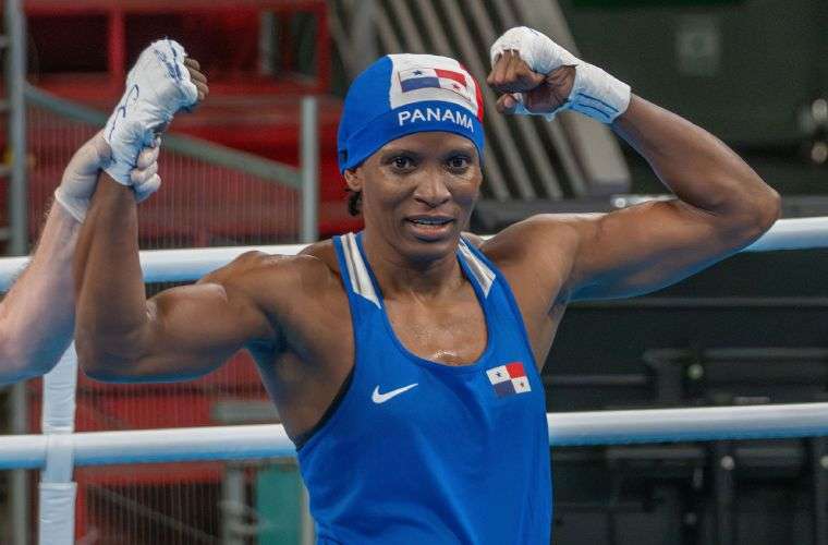 Atheyna Bylon es una de los ocho atletas panameños que verán acción en los Juegos Olímpicos de París 2024. Foto: COP