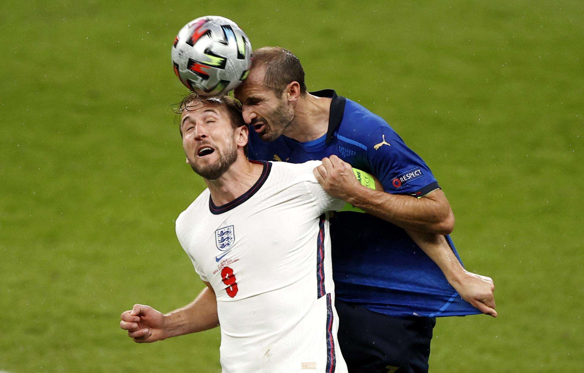 Harry Kane (9), atacante de la selección inglesa. /Foto: EFE