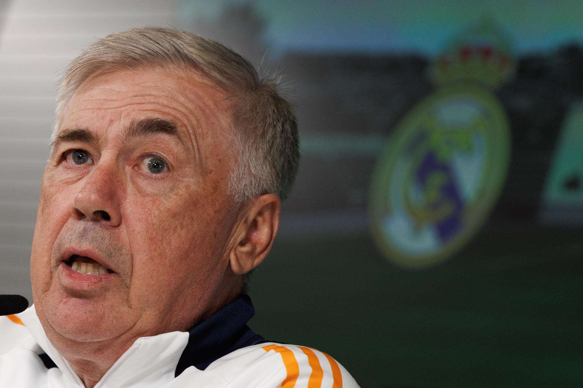 Carlo Ancelotti, técnico del Real Madrid. /Foto: EFE