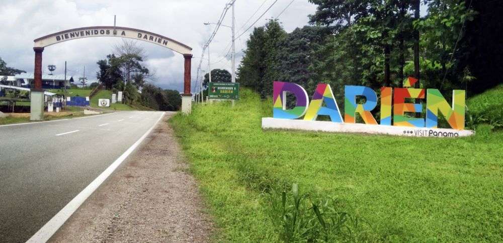 Ingreso a la provincia de Darién.