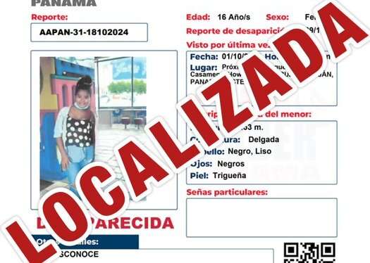 Diana fue localizada en Guna Nega.