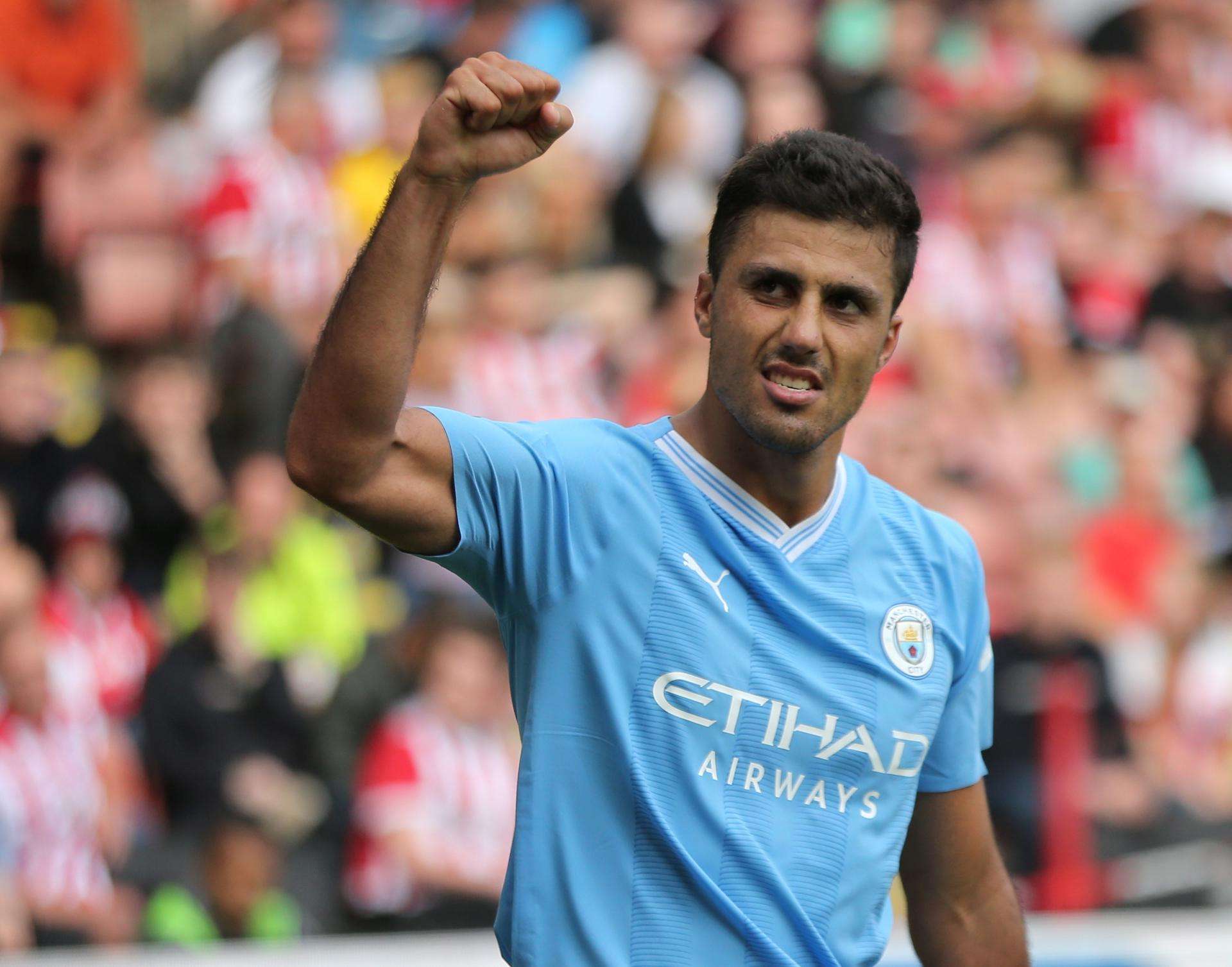 Rodri, jugador del Manchester City. EFE