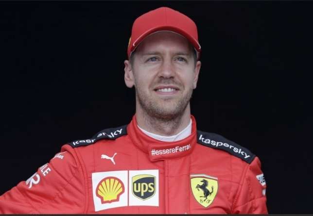 Sebastian Vettel, piloto alemán. 
