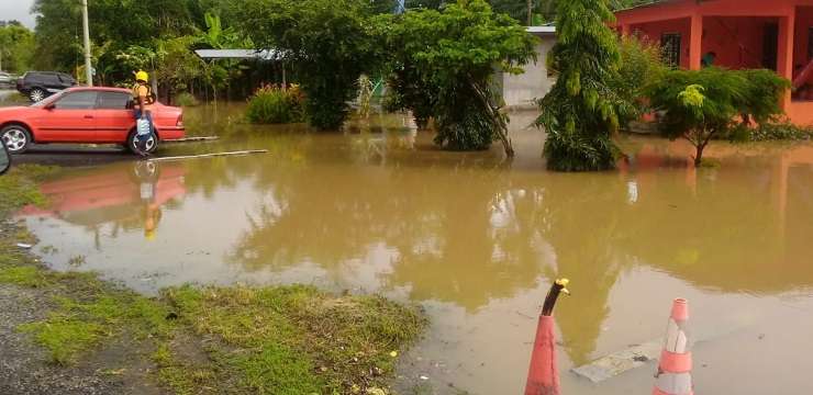 Lluvias dejan afectaciones en Chiriquí y Bocas del Toro.