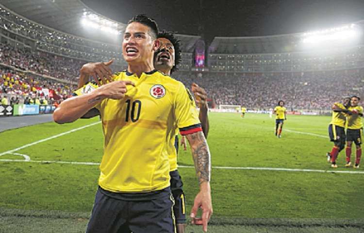 James no había sido tomado en cuenta desde la Copa América.. Foto: AP