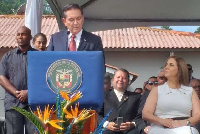 Nuevo presidente de Panamá, Laurentino Cortizo. Foto: @SenanPanama