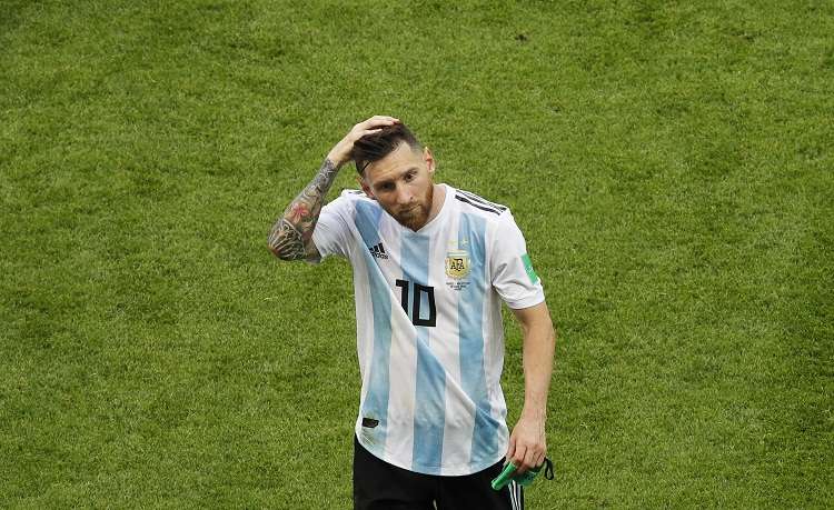 La continuidad de Messi en la selección argentina se volvió una incógnita tras el mundial. Foto: EFE
