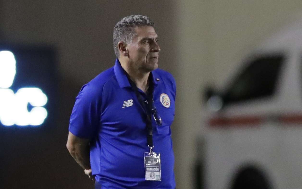 Luis Fernando Suárez, técnico de Costa Rica, /Foto; EFE