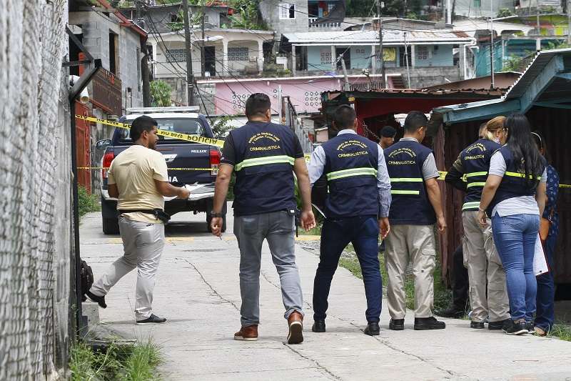 Escena de la balacera en Santa Marta. Foto/ Edwards Santos