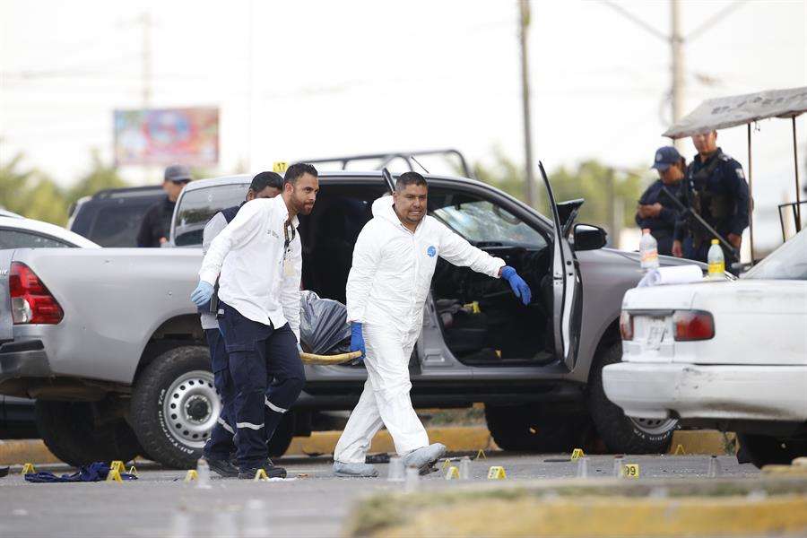 Los hechos ocurrieron el martes por la noche al sur del municipio de Celaya, en donde apenas la semana pasada fueron detenidos diez presuntos integrantes del Cártel Jalisco Nueva Generación. EFE