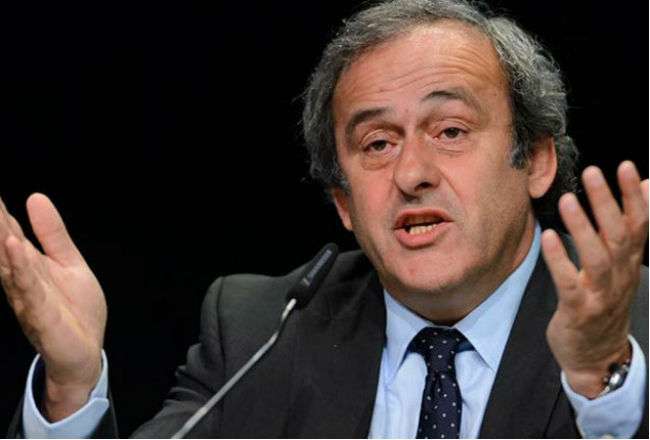 El francés Michel Platini, expresidente de la UEFA. Foto: EFE