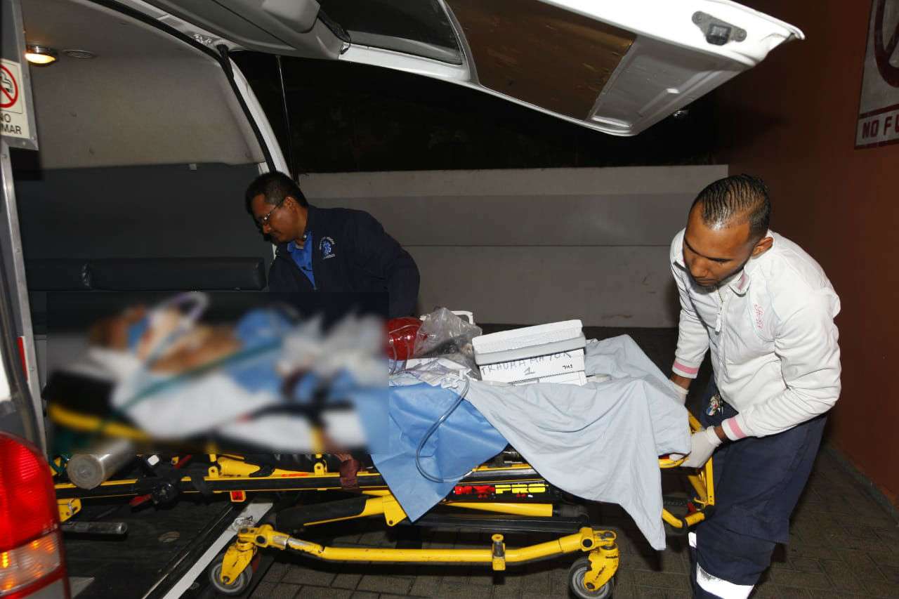La víctima permanece recluida en el Hospital Santo Tomás. Foto: Alexander Santamaría