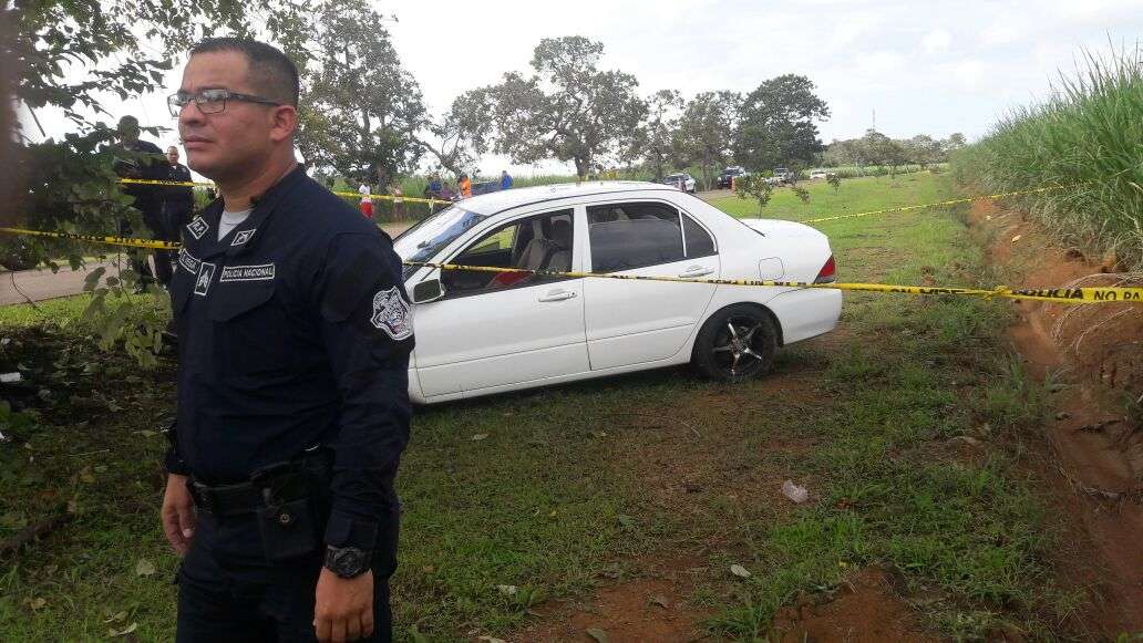 Vista general del lugar en donde ocurrió en accidente de tránsito fatal en Santiago. Foto: @TraficoCPanama