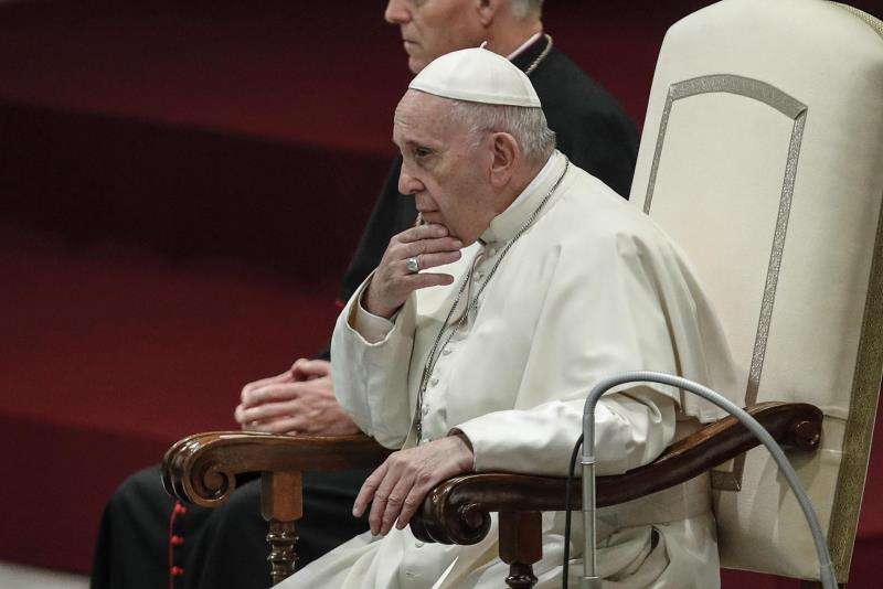 En la imagen del papa Francisco preside su tradicional audiencia general en el Vaticano. EFE/ Archivo
