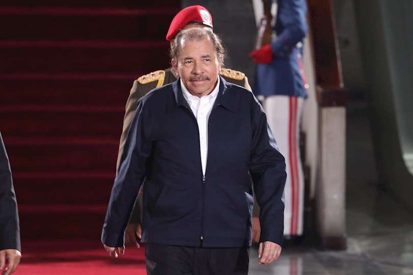 El presidente de Nicaragua, Daniel Ortega, en una fotografía de archivo. EFE