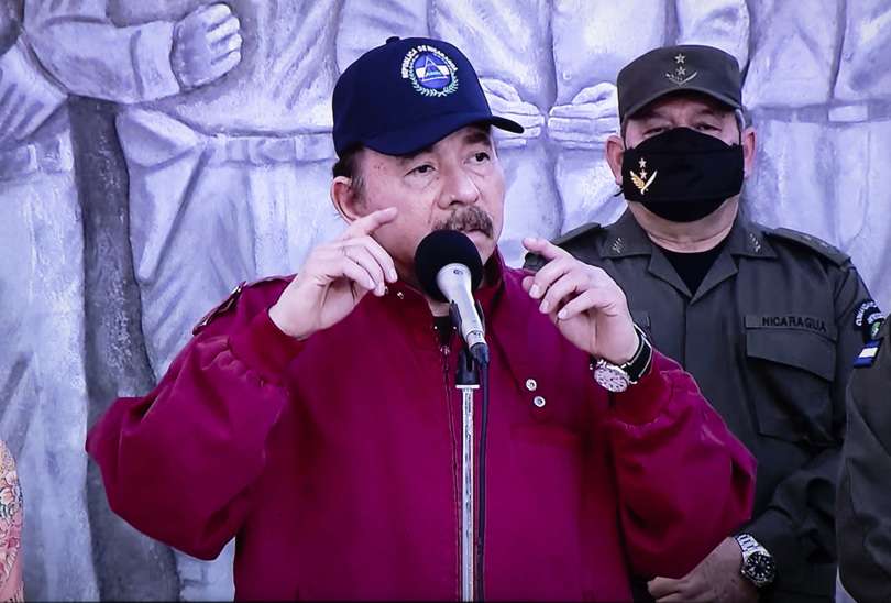 En la imagen el presidente de Nicaragua, Daniel Ortega. EFE Archivo