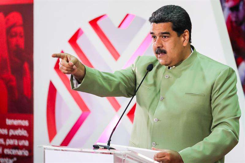 En la imagen, el presidente de Venezuela, Nicolás Maduro. EFEArchivo