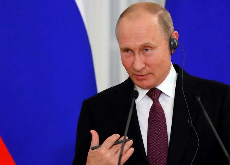 El presidente de Rusia, Vladimir Putin. EFEArchivo