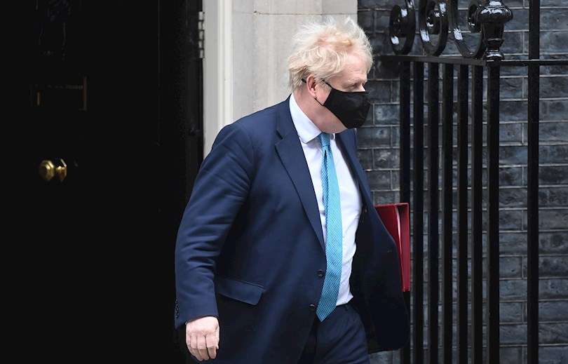 En la imagen el primer ministro británico, Boris Johnson, el miércoles en Londres. EFE