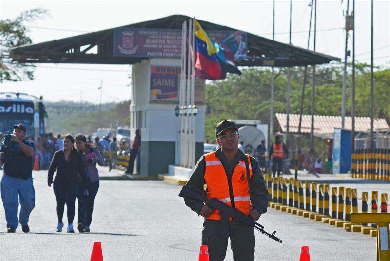 Colombia y Brasil son fronterizos con Venezuela, al igual que Perú, Ecuador, Chile, Argentina, Panamá y República Dominicana. Foto: EFE