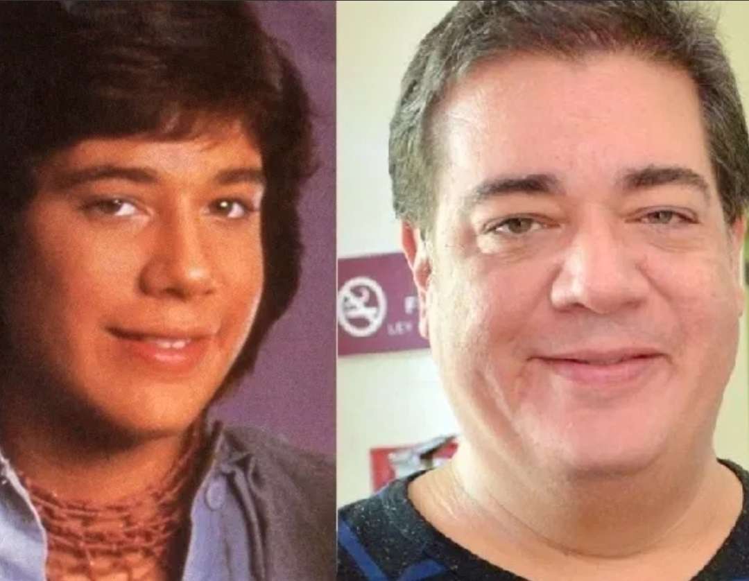 En la imagen el antes y después del exmenudo Rey Reyes.