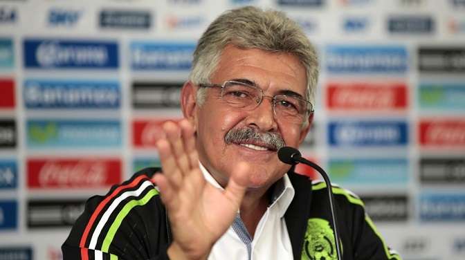 Ricardo &quot;Tuca&quot; Ferretti en la rueda de prensa de su presentación como técnico interino de la selección mexicana de fútbol./EFE