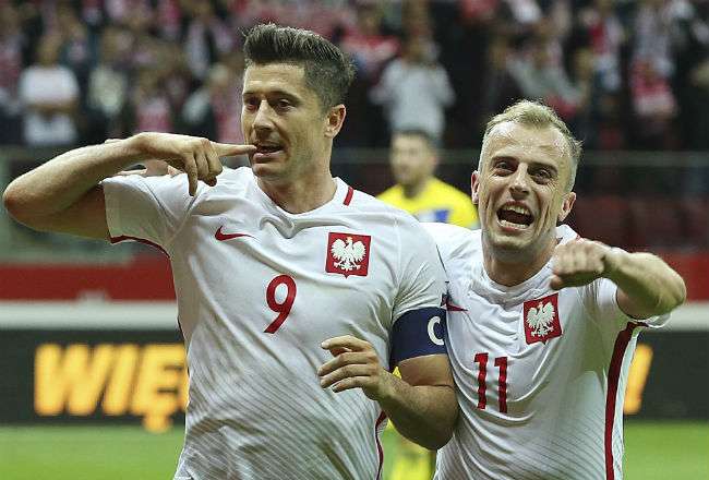Robert Lewandowski es la gran figura de Polonia para el Mundial de Rusia 2018.
