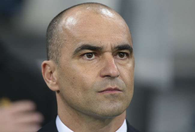 El entrenador Roberto Martinez. Foto:AP
