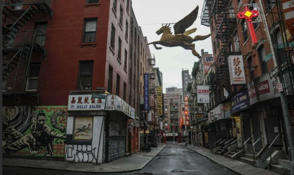 Las calles de Nueva York están desiertas. /AP