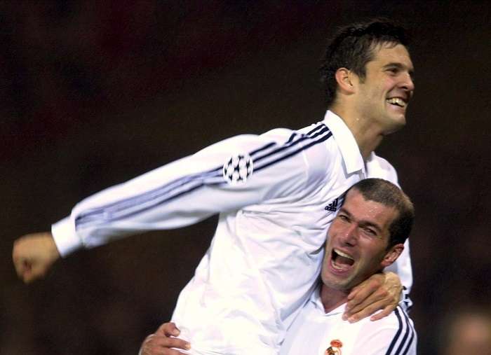 Santiago Solari vivió grandes momentos junto a Zinedine Zidane. /EFE