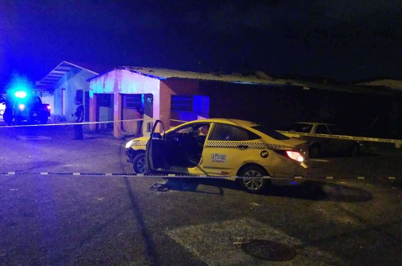 Escena del incidente violento en Viento Frío, Colón. (Foto-Video: D. Sánchez)