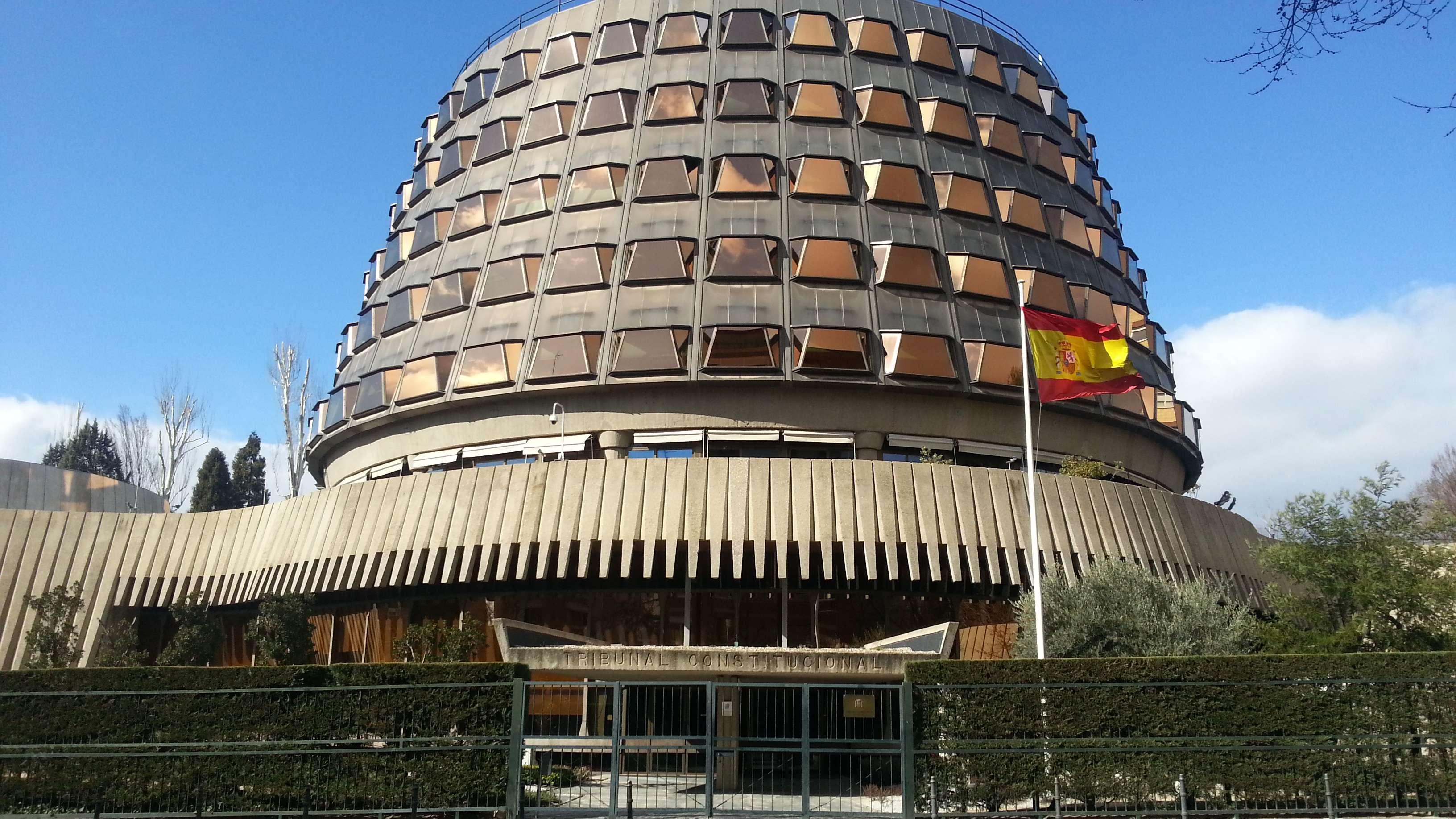 Vista general del Tribunal Constitucional de España. Foto: Wikipedia