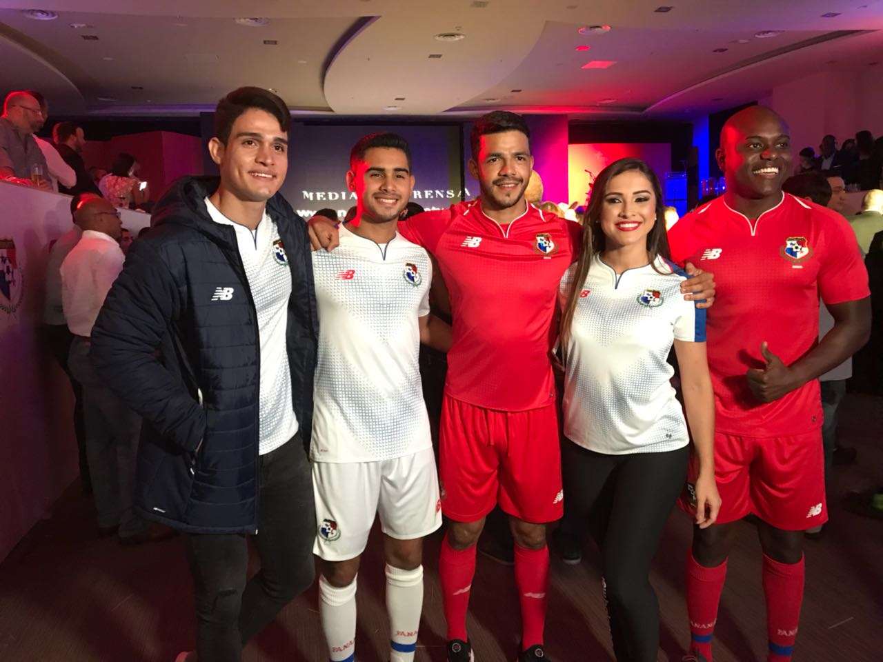 El nuevo uniforme de la selección de Panamá fue presentado en el mes de abril.