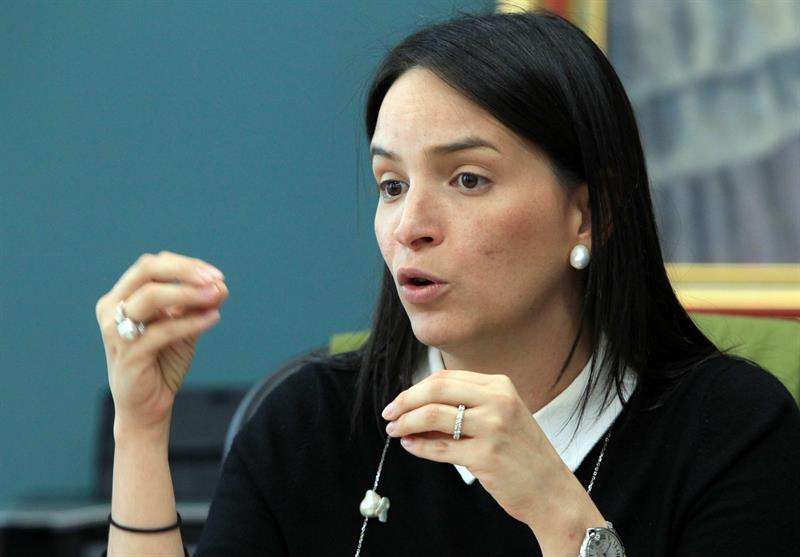En la imagen, la viceministra de Asuntos Multilaterales y Cooperación de la Cancillería de Panamá, María Luisa Navarro. EFE/Archivo