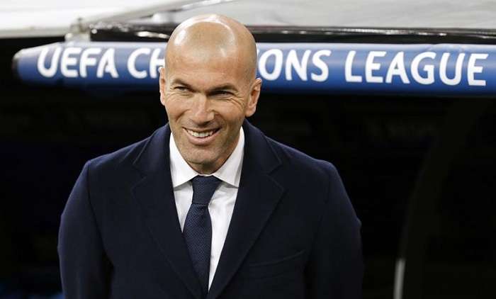 Zinedine Zidane ganó tres Champions seguidas con el Real Madrid./EFE