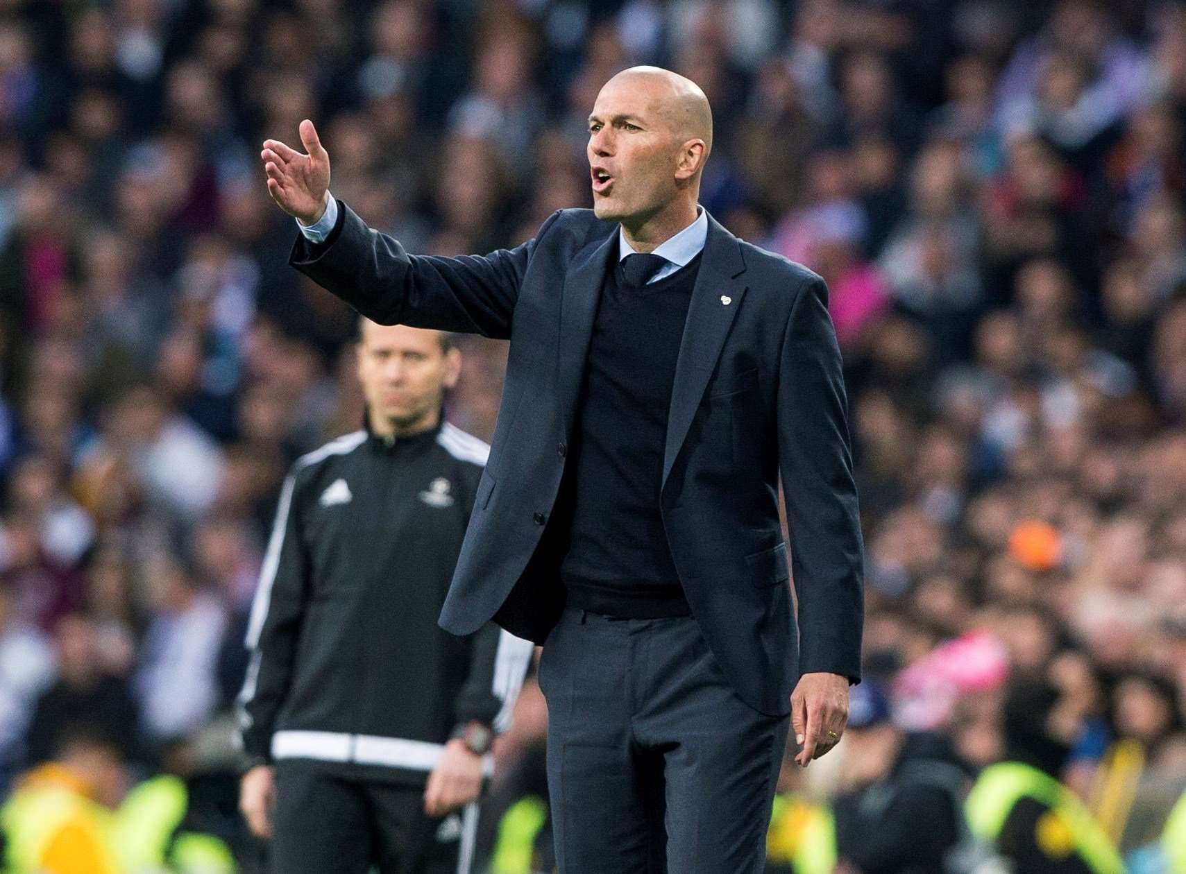 Zinedine Zidane, técnico del Real Madrid / EFE