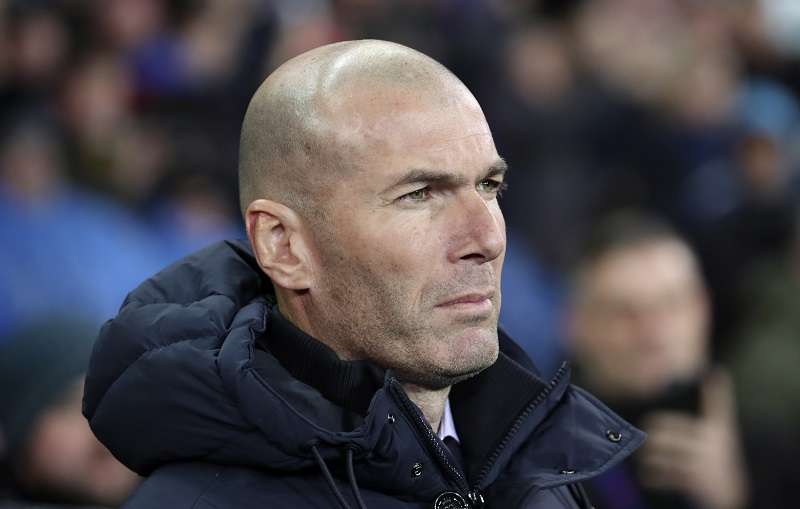 Zinedine Zidane, técnico del Real Madrid. / Foto AP