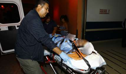 La víctima se mantiene recluido en el Hospital Santo Tomás. Foto: Alexander Santamaría