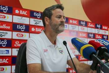Thomas Christiansen, director técnico de la Selección Mayor de Fútbol de Panamá. Foto: EFE