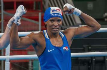 Atheyna Bylon es una de los ocho atletas panameños que verán acción en los Juegos Olímpicos de París 2024. Foto: COP