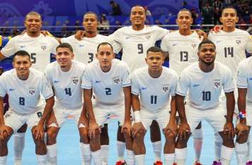 Panamá tuvo un debut amargo en el Mundial de Futsal Uzbekistán 2024.  Foto: Fepafut