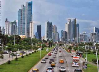 Vista de la ciudad de Panamá.