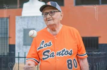 Joaquín Franco (q.e.p.d.), exmiembro de la selección nacional de béisbol. Foto: Fedebeis